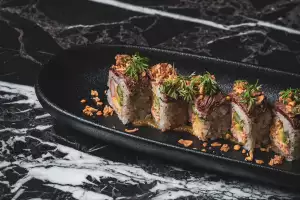 Best new Toronto restaurants | A platter of sushi rolls at Tono by Akira Back