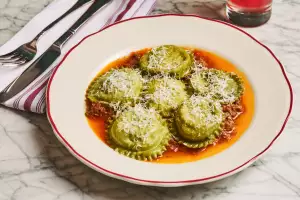 Best new Italian restaurants in Toronto | A ravioli dish at Proper in Roncesvalles