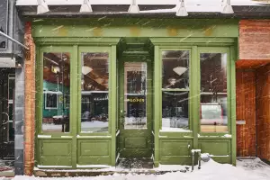 Best new Italian restaurants in Toronto | The green exterior at Proper in Roncesvalles