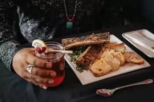 Bone marrow at Salmon n' Bannock in Vancouver