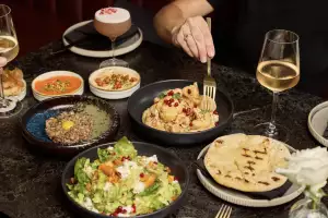 Cauliflower and other dishes at Lyla Toronto