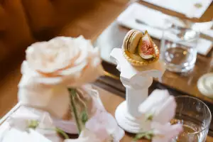 Best wedding venue restaurants in Toronto | Decor touches for a wedding inside Auberge du Pommier