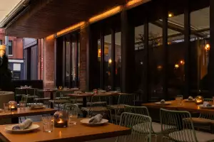 Best patios in Toronto | The Parquet patio at night