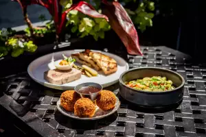 Summerlicious Toronto | Beef and cheddar croquettes on the menu at The Dorset for Summerlicious Toronto