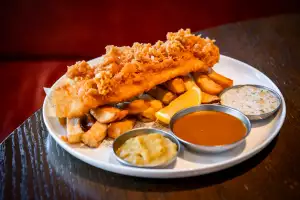 Summerlicious Toronto | Fish and chips on the menu at The Dorset for Summerlicious Toronto