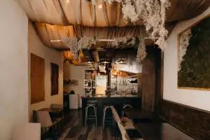 Summerlicious Toronto | The bar area at Hawker, which is participating in Summerlicious Toronto