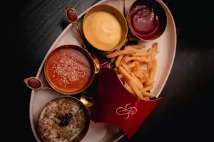 Powder Room's champagne frites