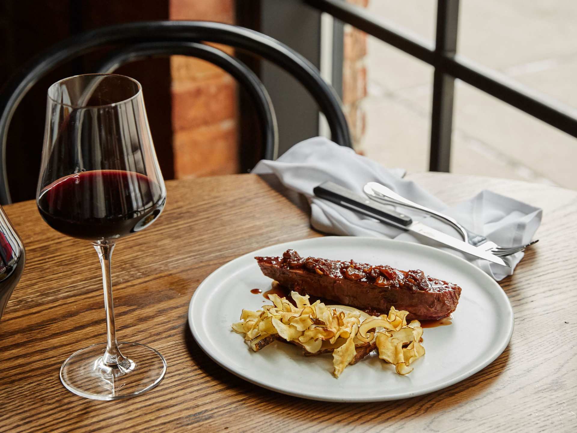 Toronto's most romantic restaurants | Window table at Lapinou on King West