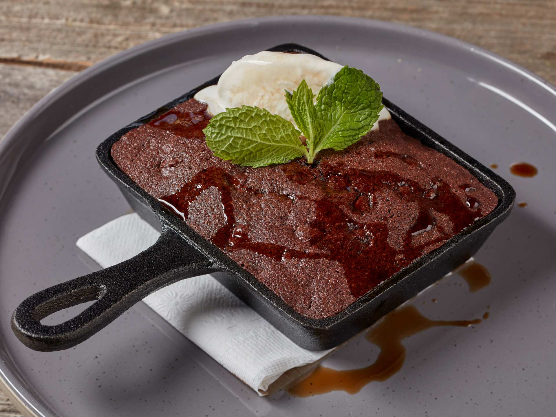 Great Lakes Brewpub chocolate dessert