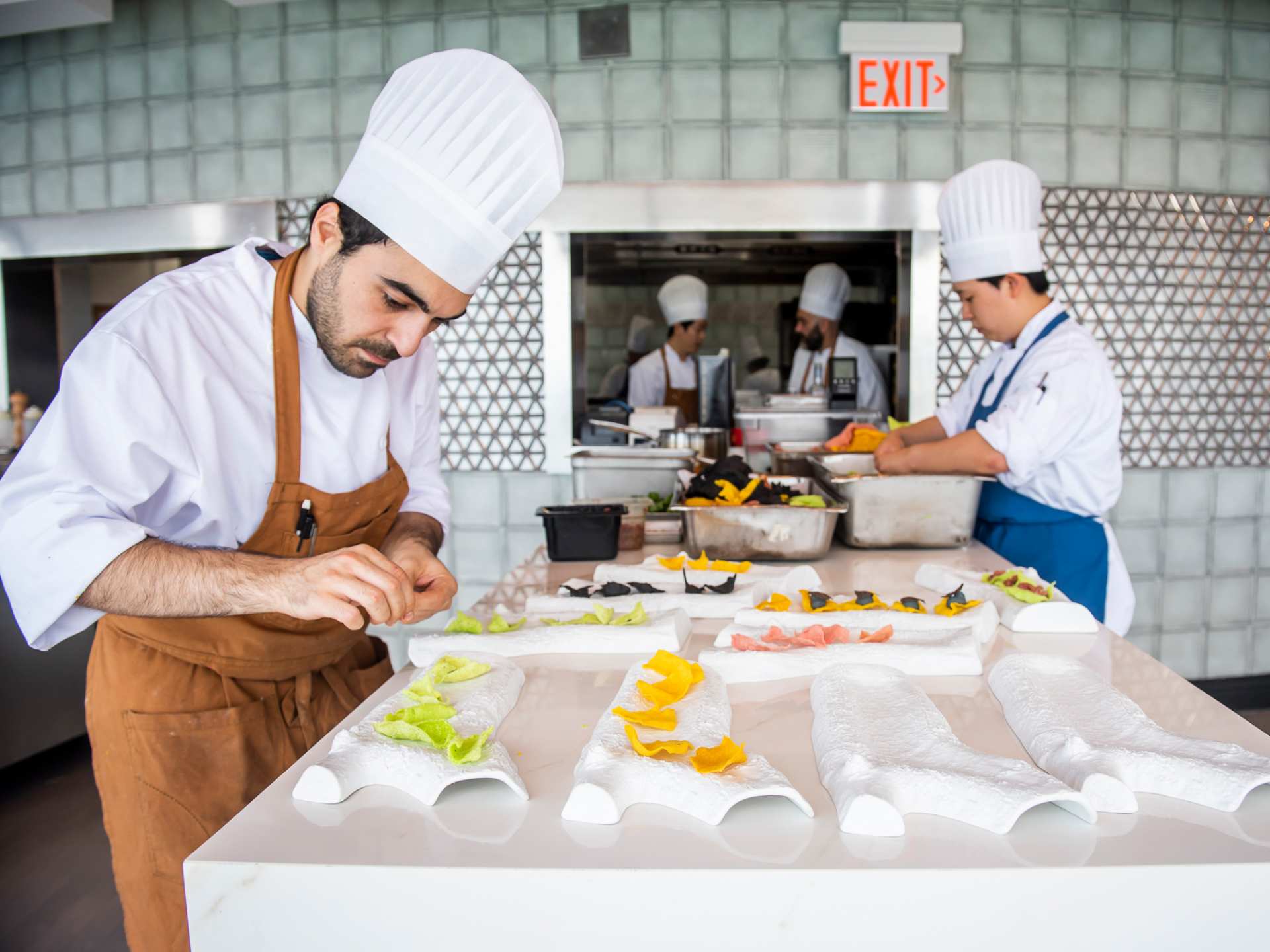 Chefs work at Don Alfonso 1890 Chefs work at Don Alfonso 1890