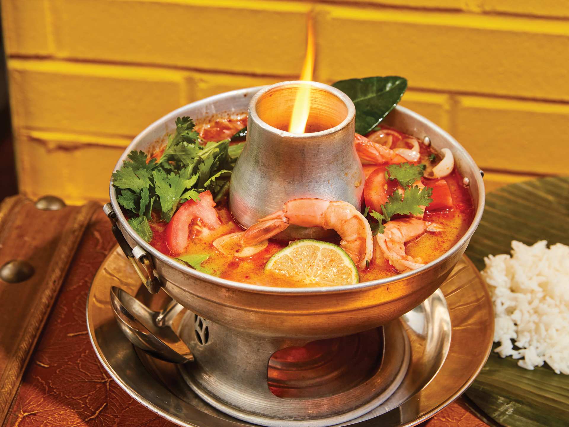 Tom Yum Mor Fai at PAI Northern Thai Kitchen Tom Yum Mor Fai at PAI Northern Thai Kitchen