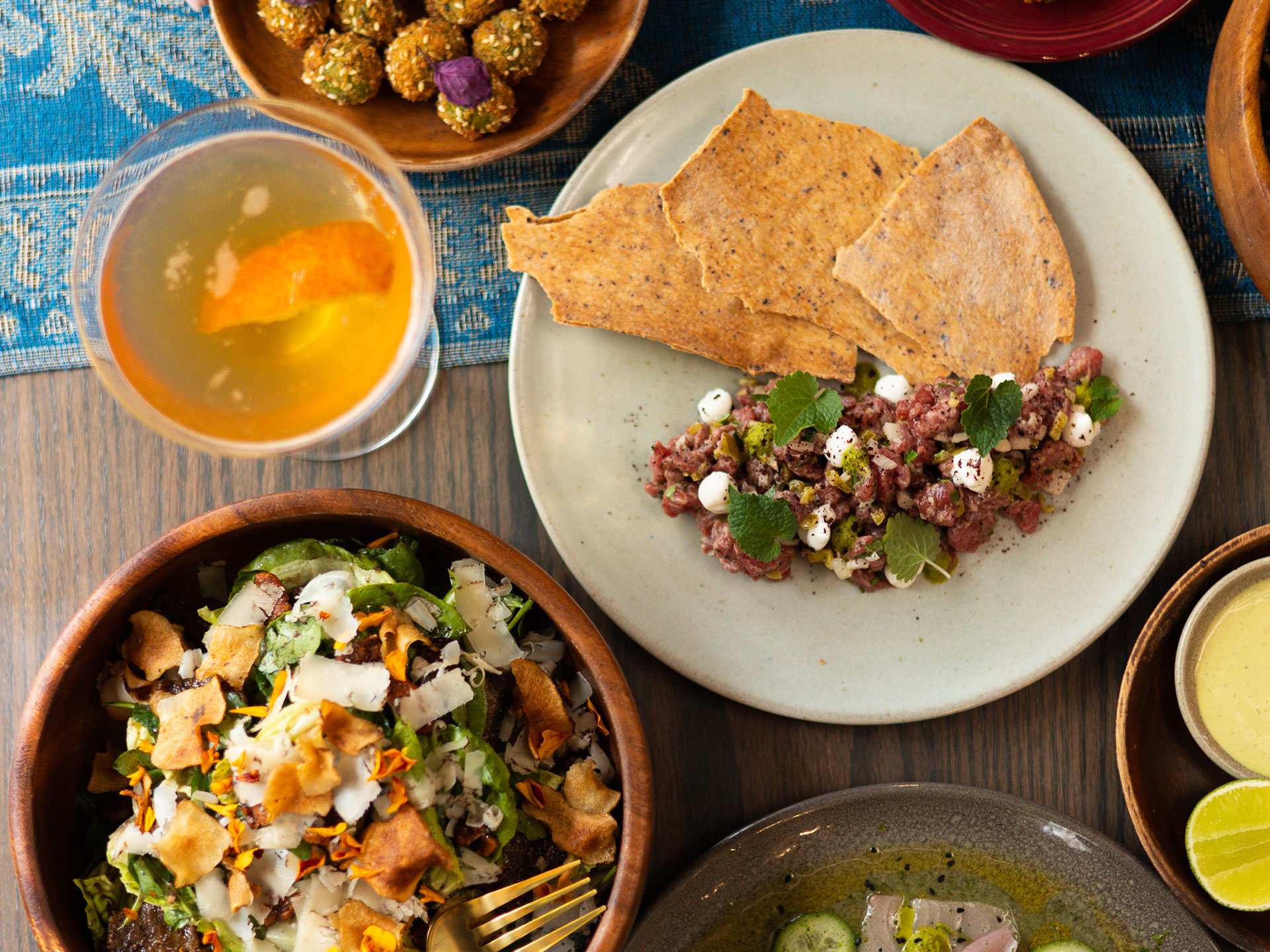 Best restaurants and bars around King West | An assortment of dishes at Shook