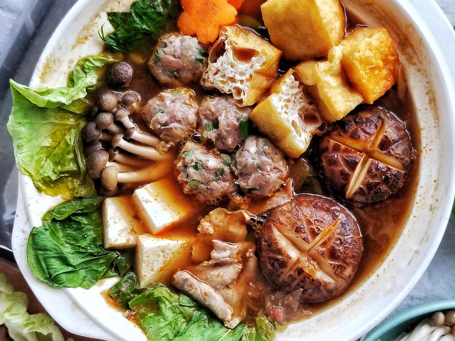 Ontario veal | Veal meatballs in a tomato hot pot