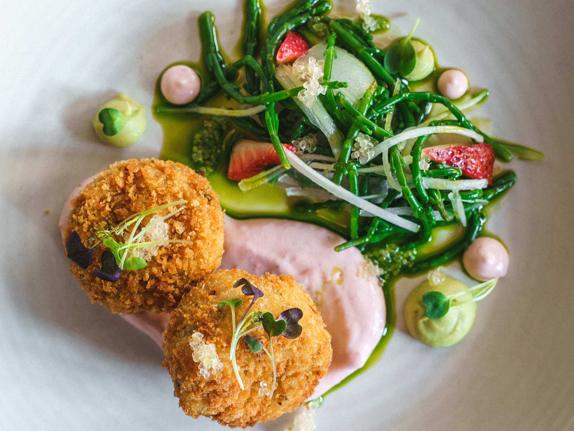 Vegan restaurants | A dish from Gia