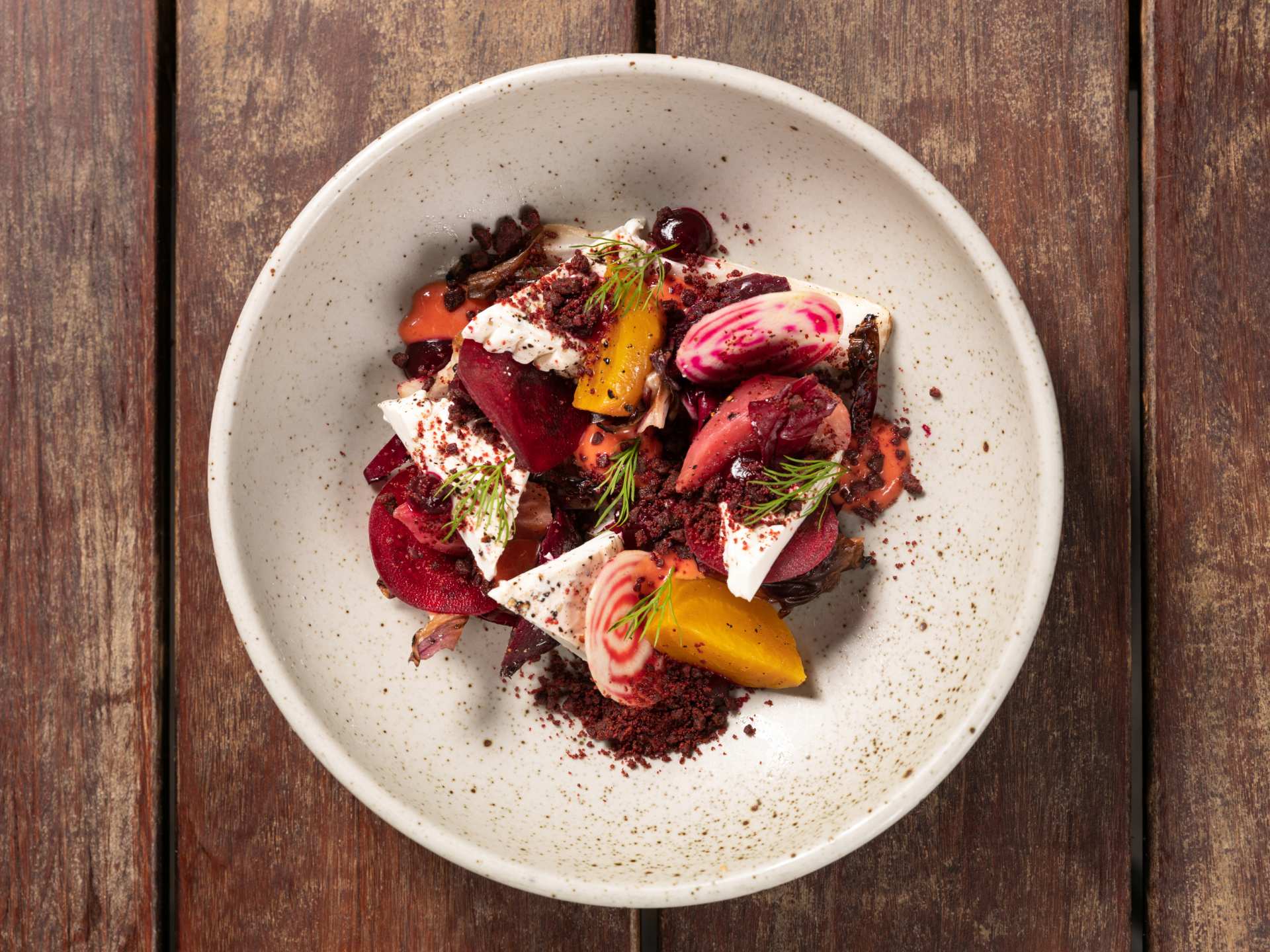 Beet salad at The Dog & Tiger