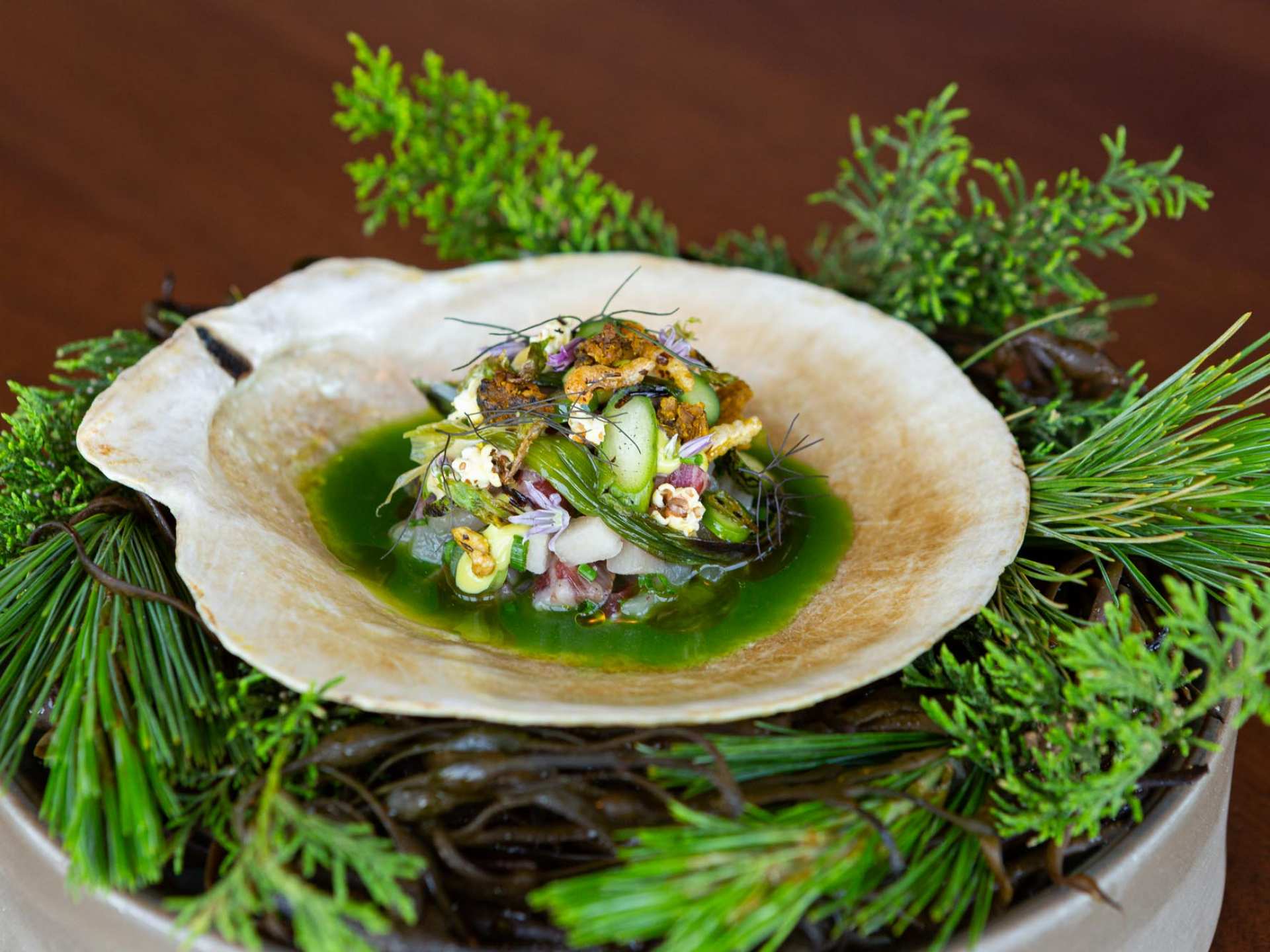 Romantic restaurants in Toronto | Wagyu swordfish at Canoe