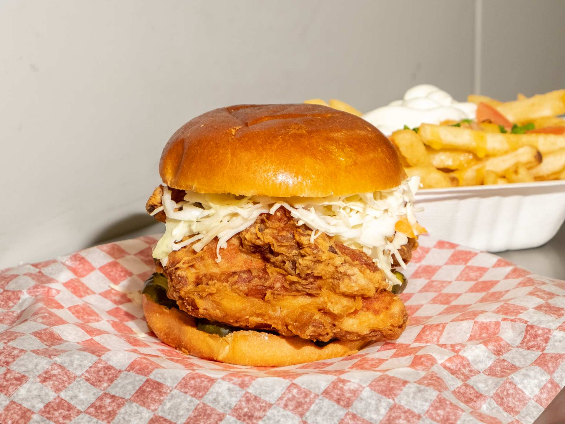 Cheap eats in Toronto | A fried chicken sandwich from PG Clucks Cheap eats in Toronto | A fried chicken sandwich from PG Clucks