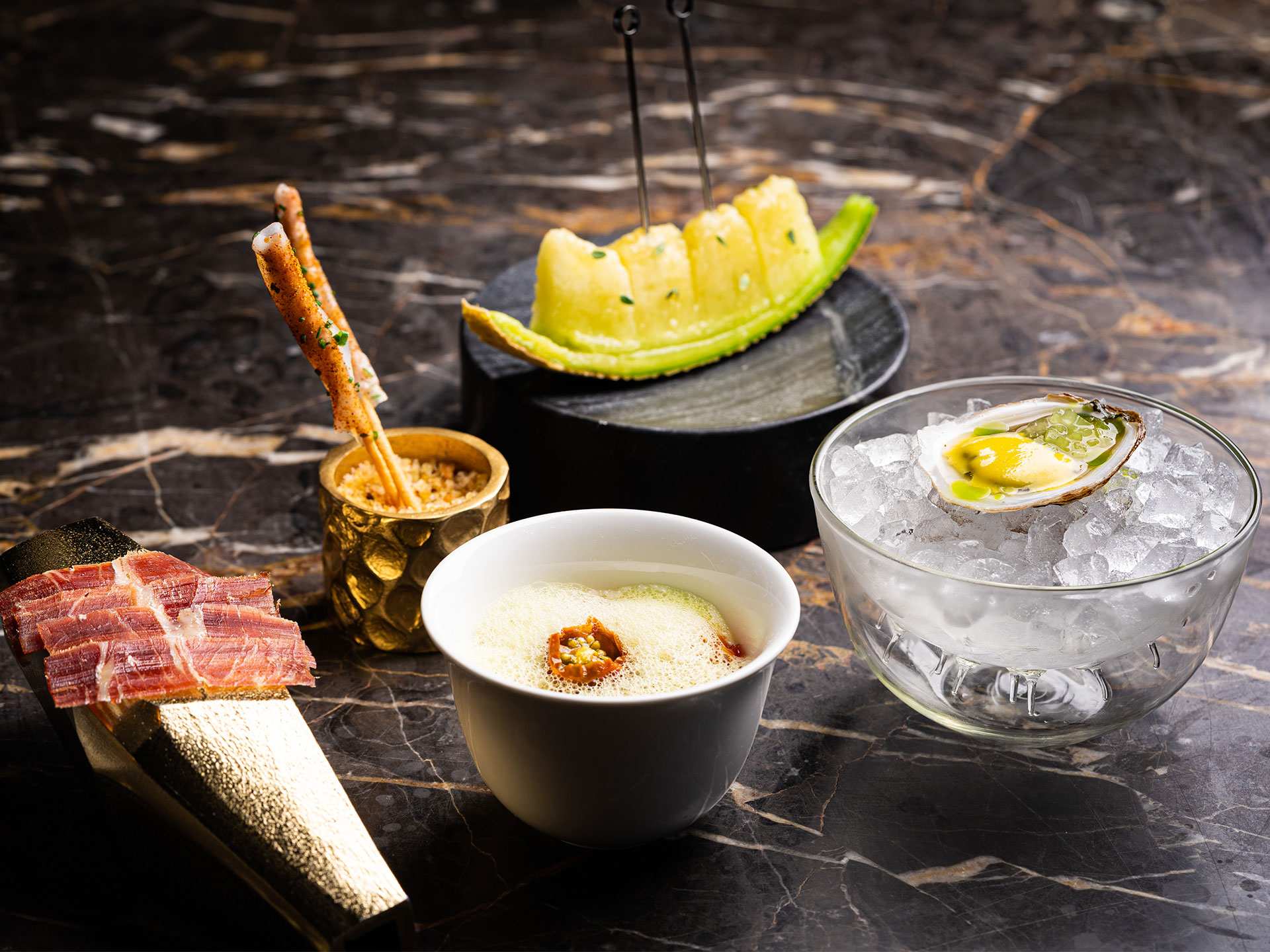 Best restaurants Toronto | An assortment of dishes at Alo