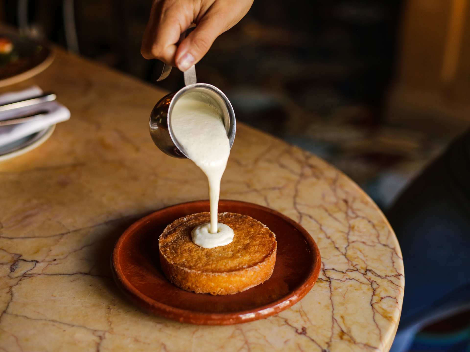 Best restaurants Toronto | Bar Isabel basque cake