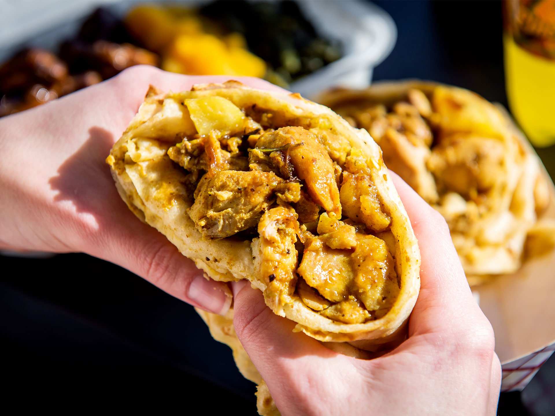 Best Scarborough restaurants | Mona's famous roti Best Scarborough restaurants | Mona's famous roti