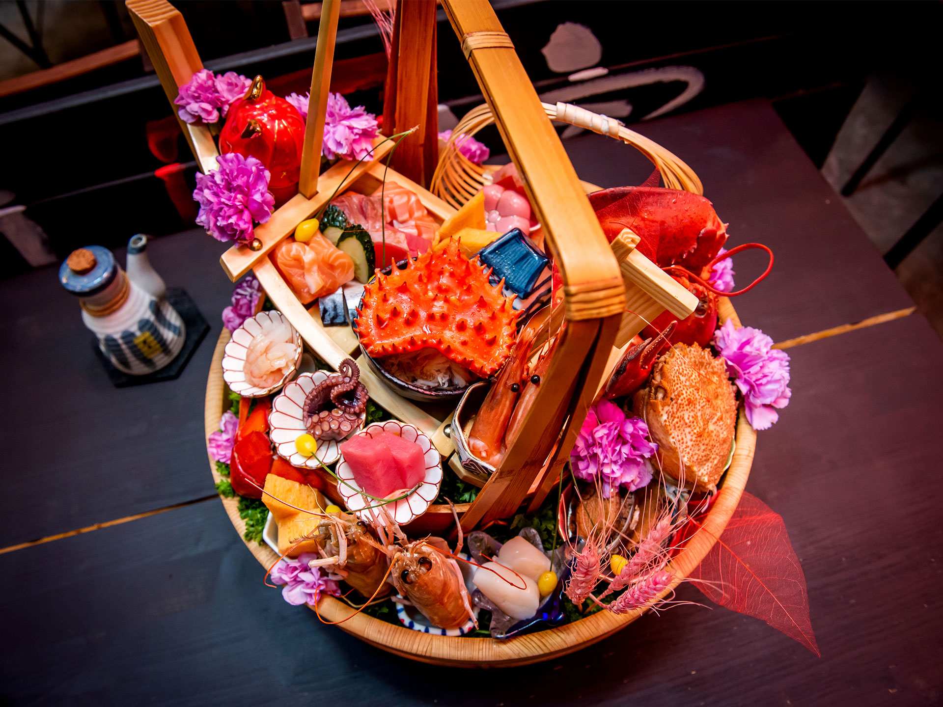 Best Scarborough restaurants | Off-menu omakase basket at Kin Kin O-Ka-Ne