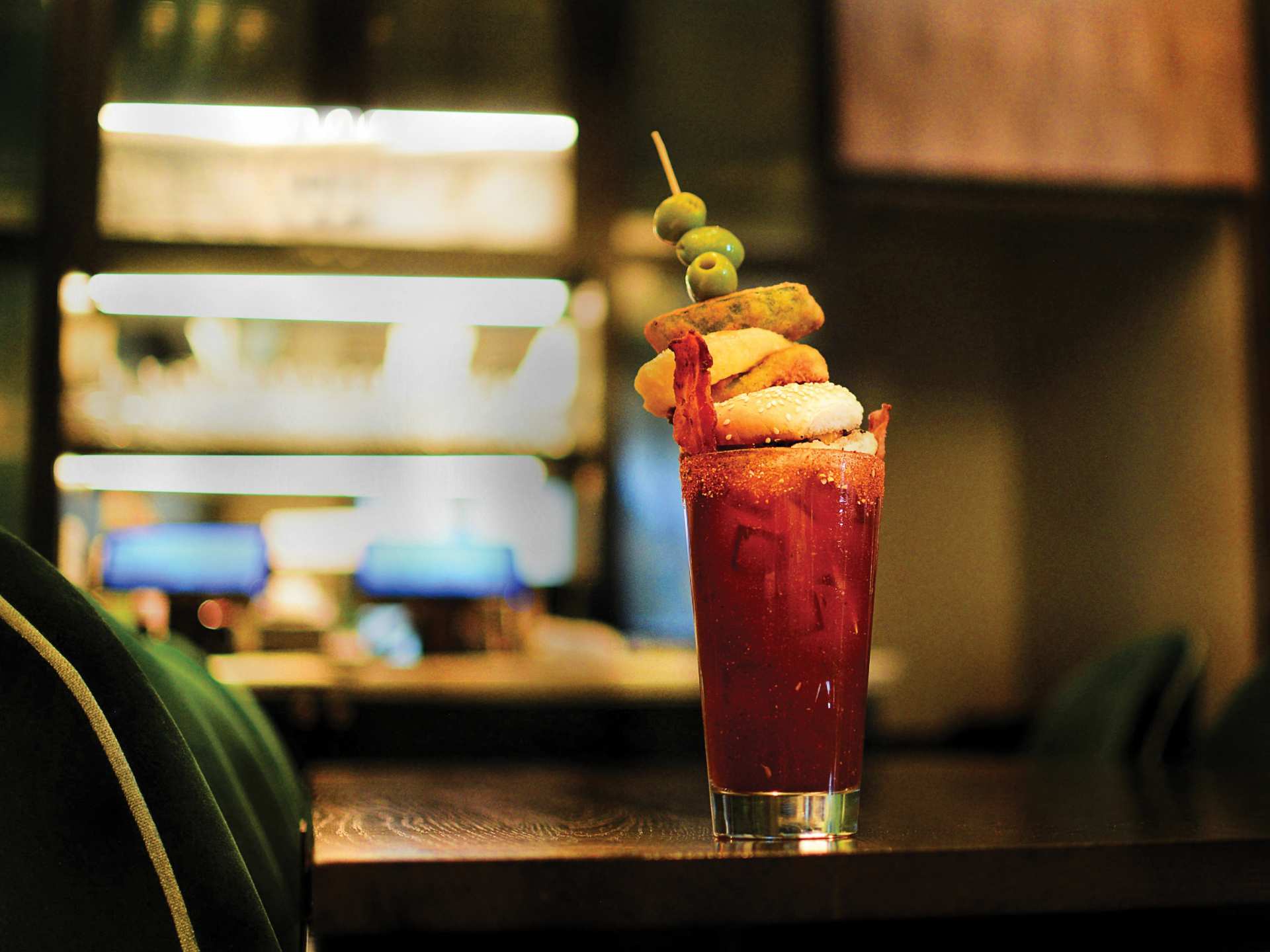 The history of the caesar cocktail | A caesar stacked high at the Hawthorn Dining Room & Bar The history of the caesar cocktail | A caesar stacked high at the Hawthorn Dining Room & Bar