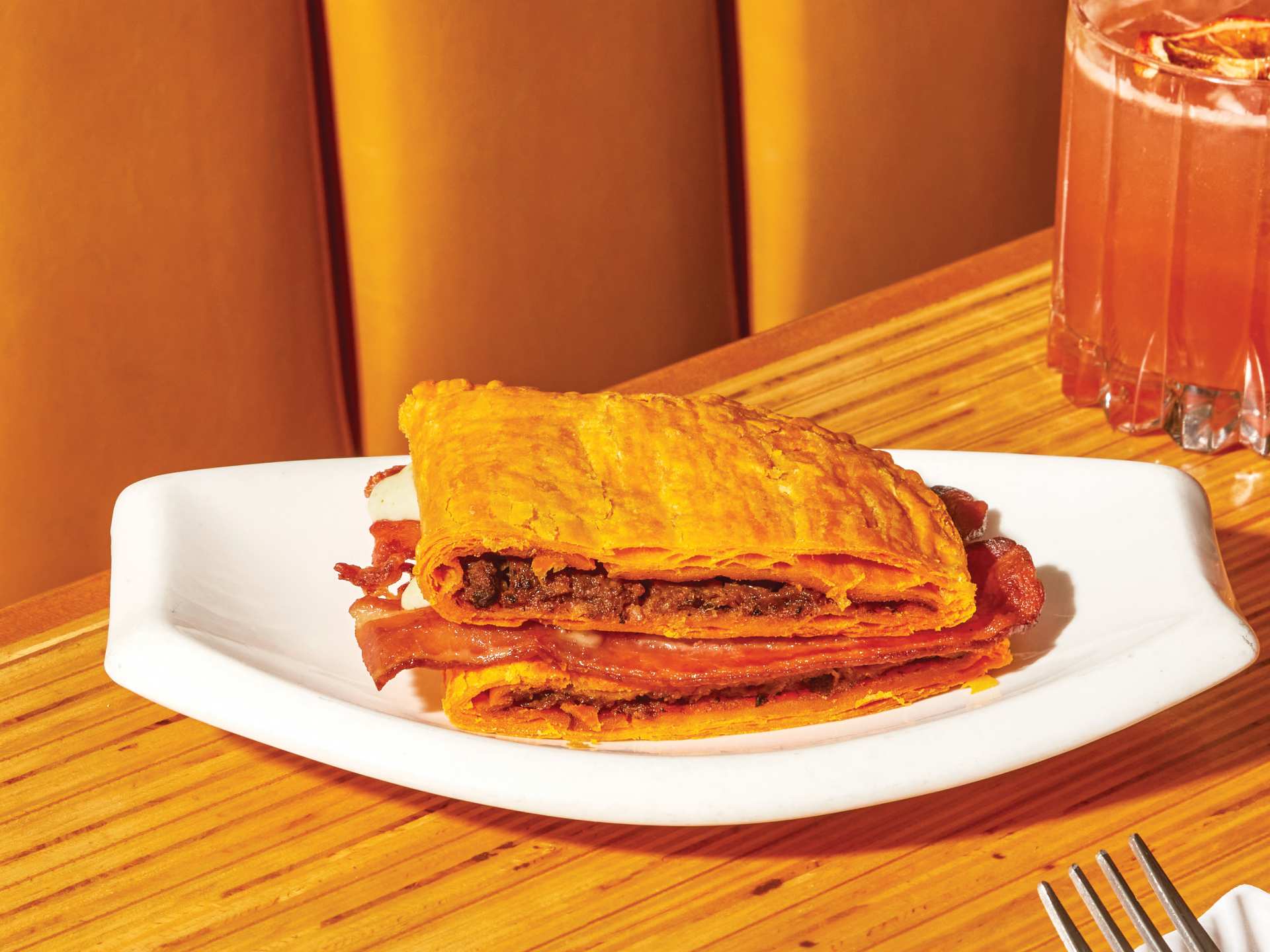 Jamaican patty double down at Patois Jamaican patty double down at Patois
