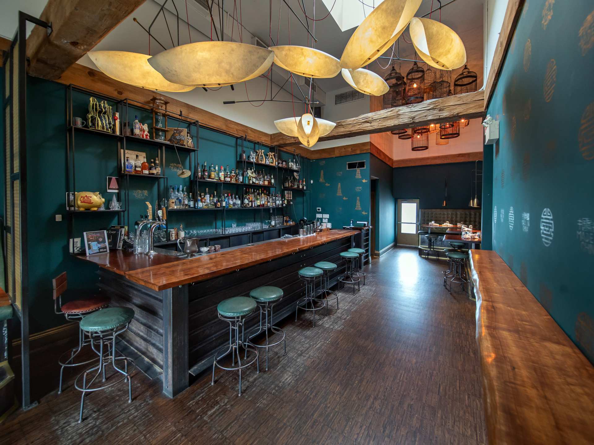 Late-night food in Toronto | The dining room and bar at LoPan above DaiLo
