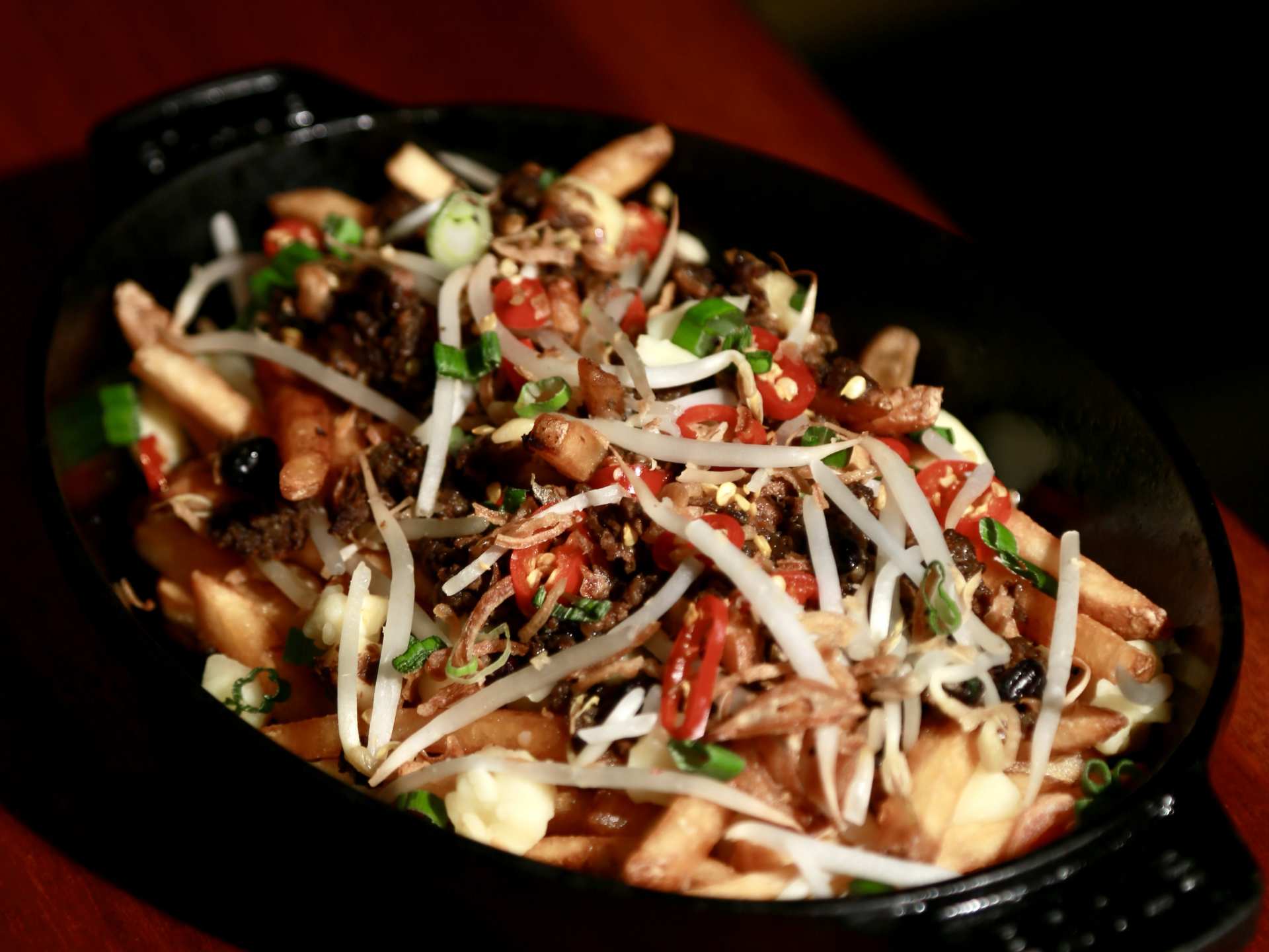 Late-night food in Toronto | A noodle dish at LoPan above DaiLo