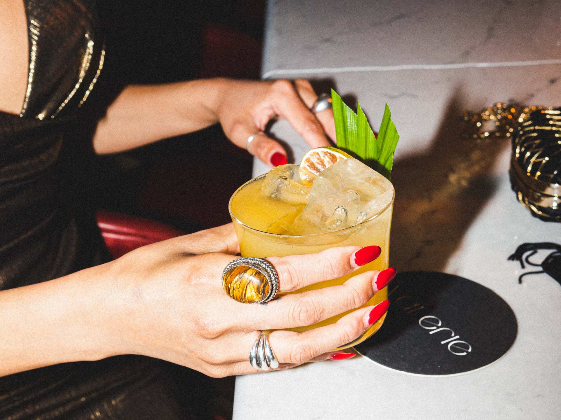 Best patios Toronto | A cocktail at Valerie at Hotel X