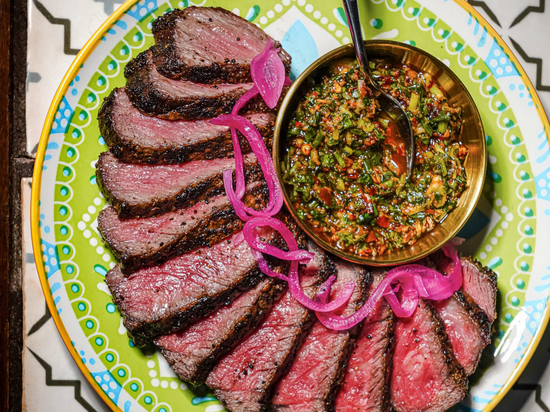 Best patios in Toronto | Wagyu steak at Baro
