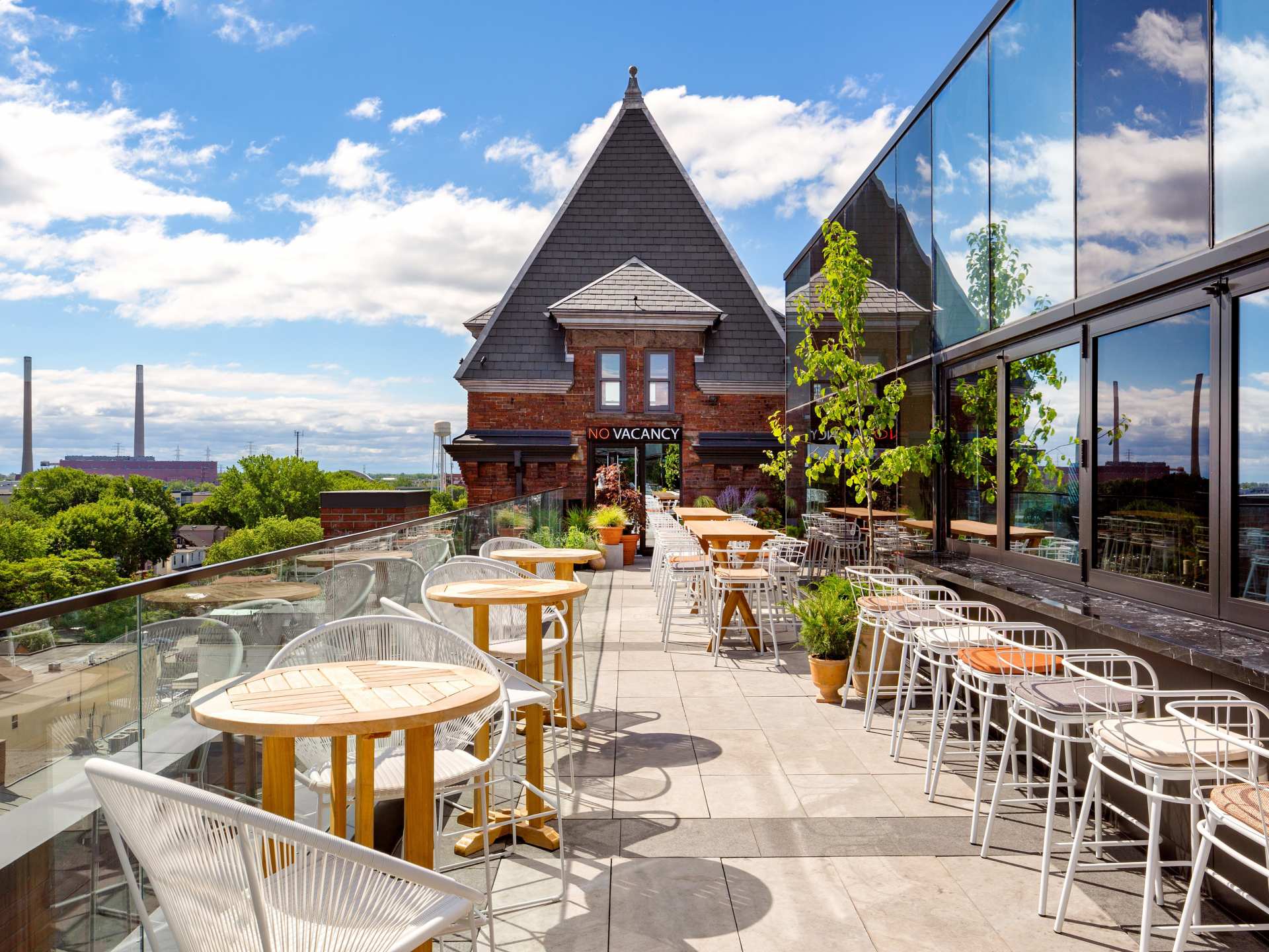 Best patios in Toronto | The Rooftop at The Broadview Hotel