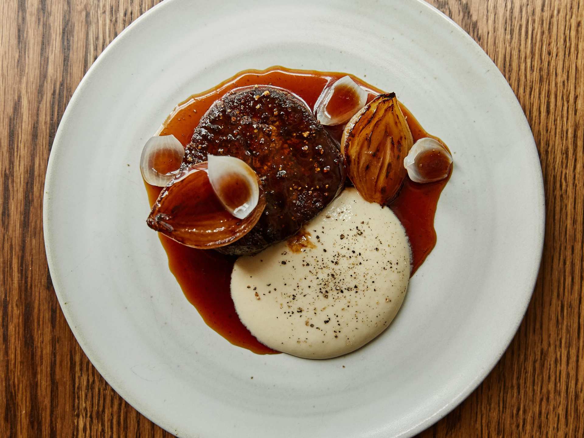 Best patios in Toronto | A beef dish at Lapinou