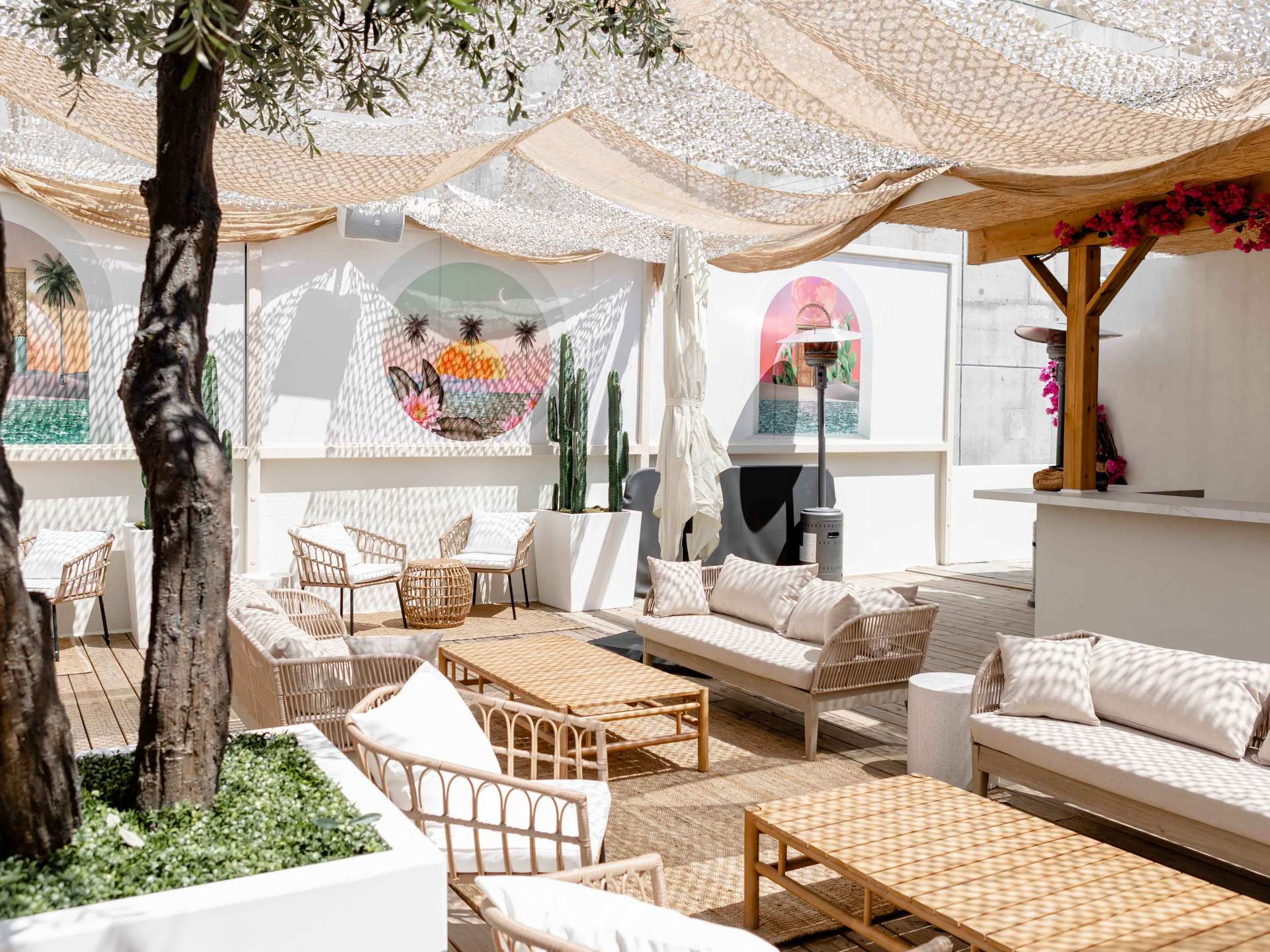 Best patios in Toronto | The rooftop patio at Soluna on Queen West