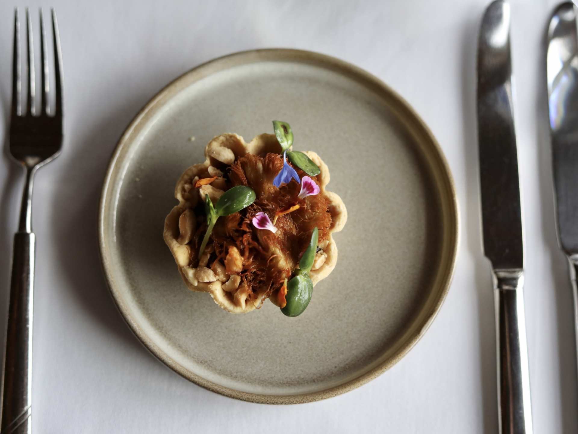 Mission Point resort | A beautifully presented dish at Mission Point resort on Mackinac Island