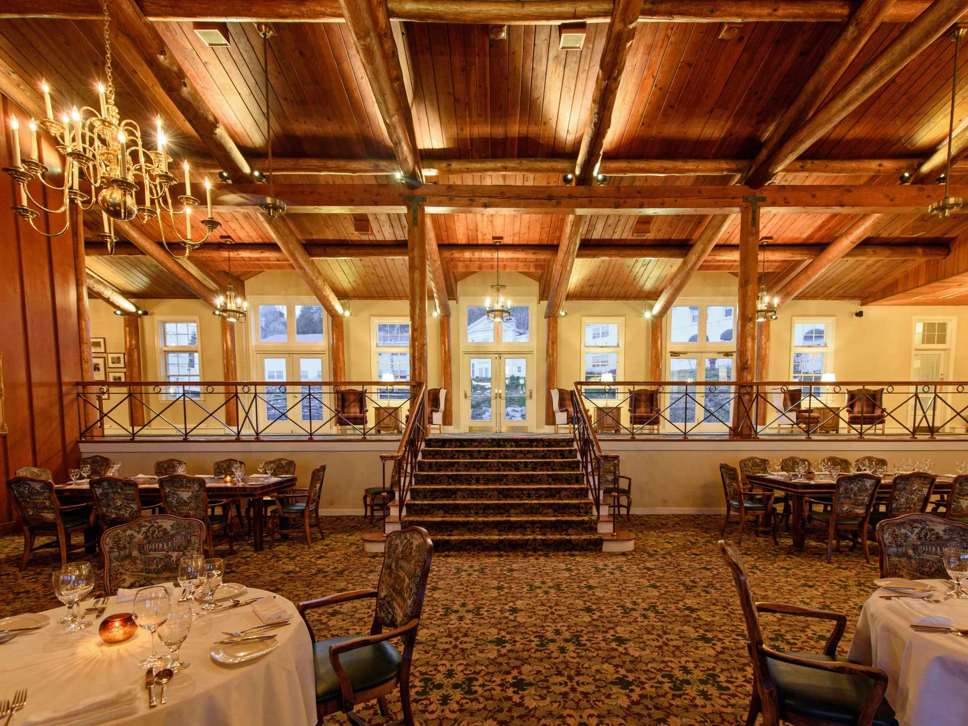 Mission Point resort | The dining room at Chianti restaurant Mission Point resort | The dining room at Chianti restaurant
