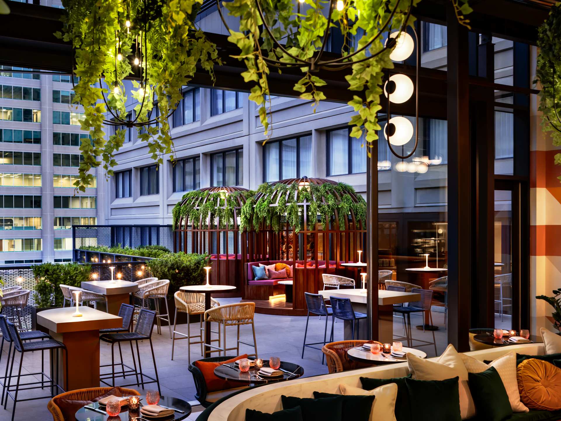 Best patios in Toronto | The rooftop patio at Skylight