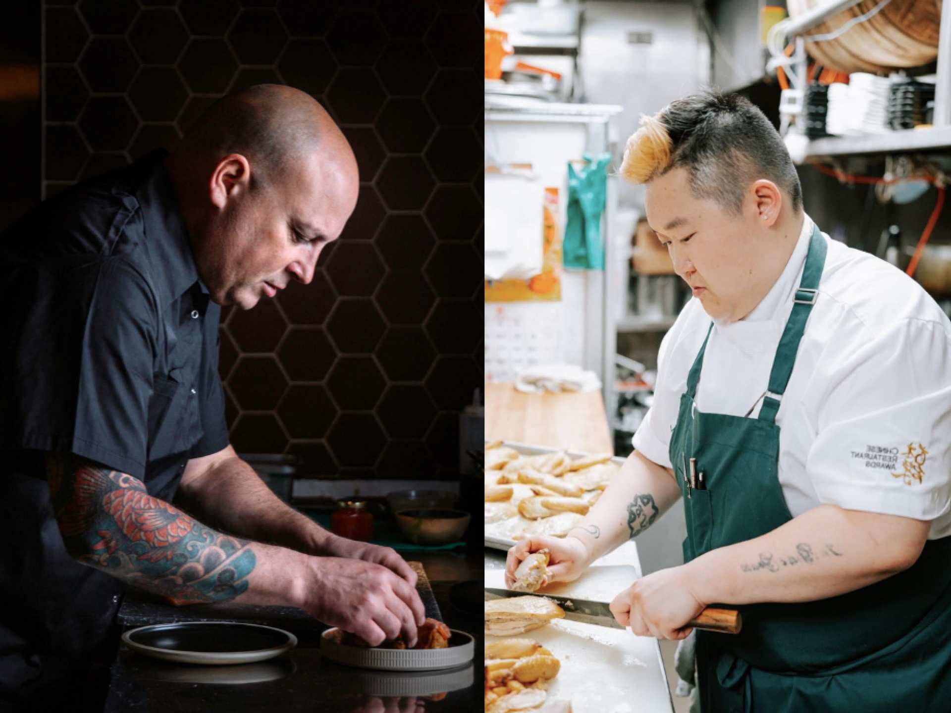 DASHA’s Executive Chef, Hans Vogels, and The Soy Luck Club’s Founder and Chef, Eva Chin