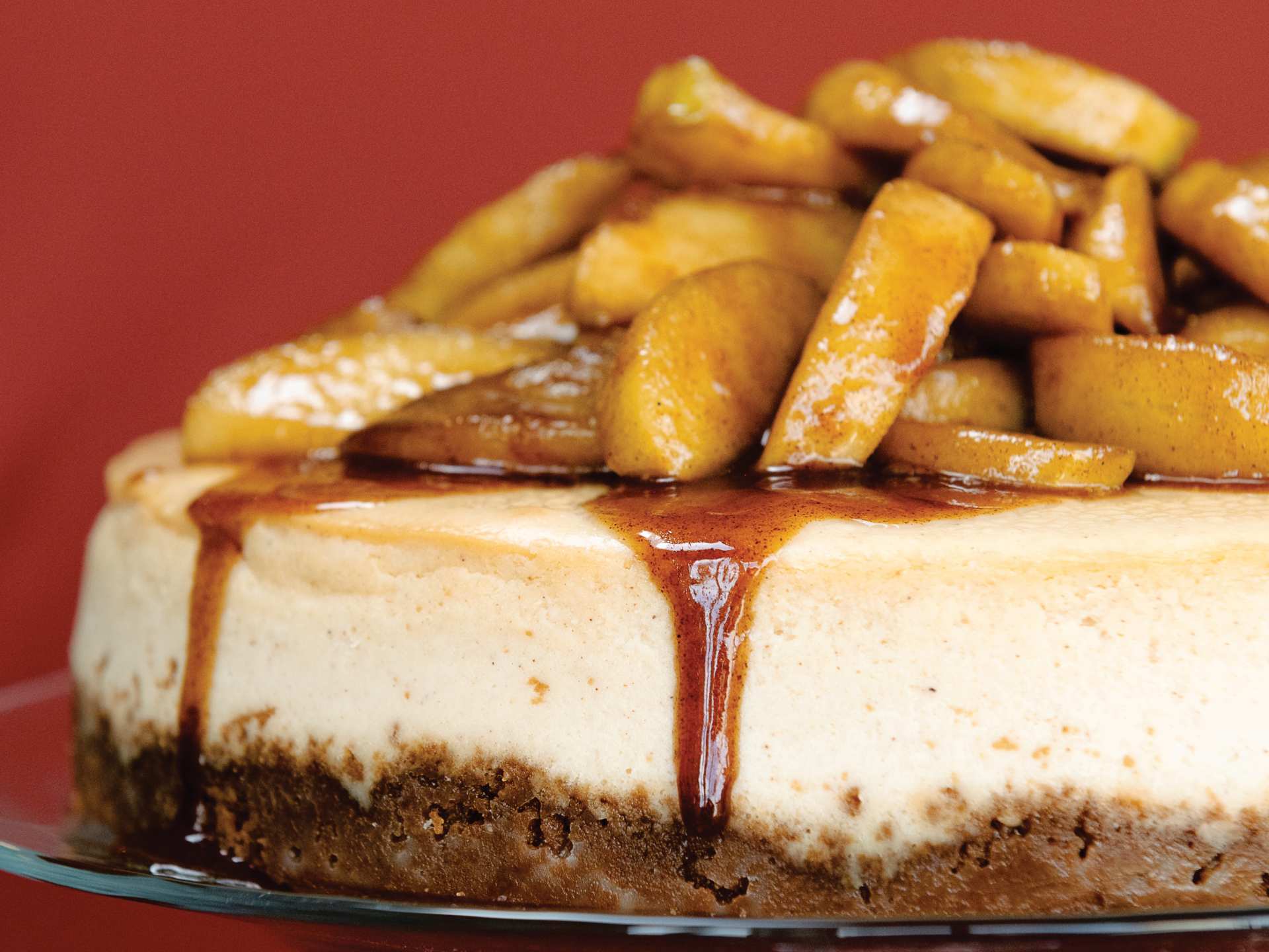 Mary Berg recipes | Spiced Apple Cheesecake