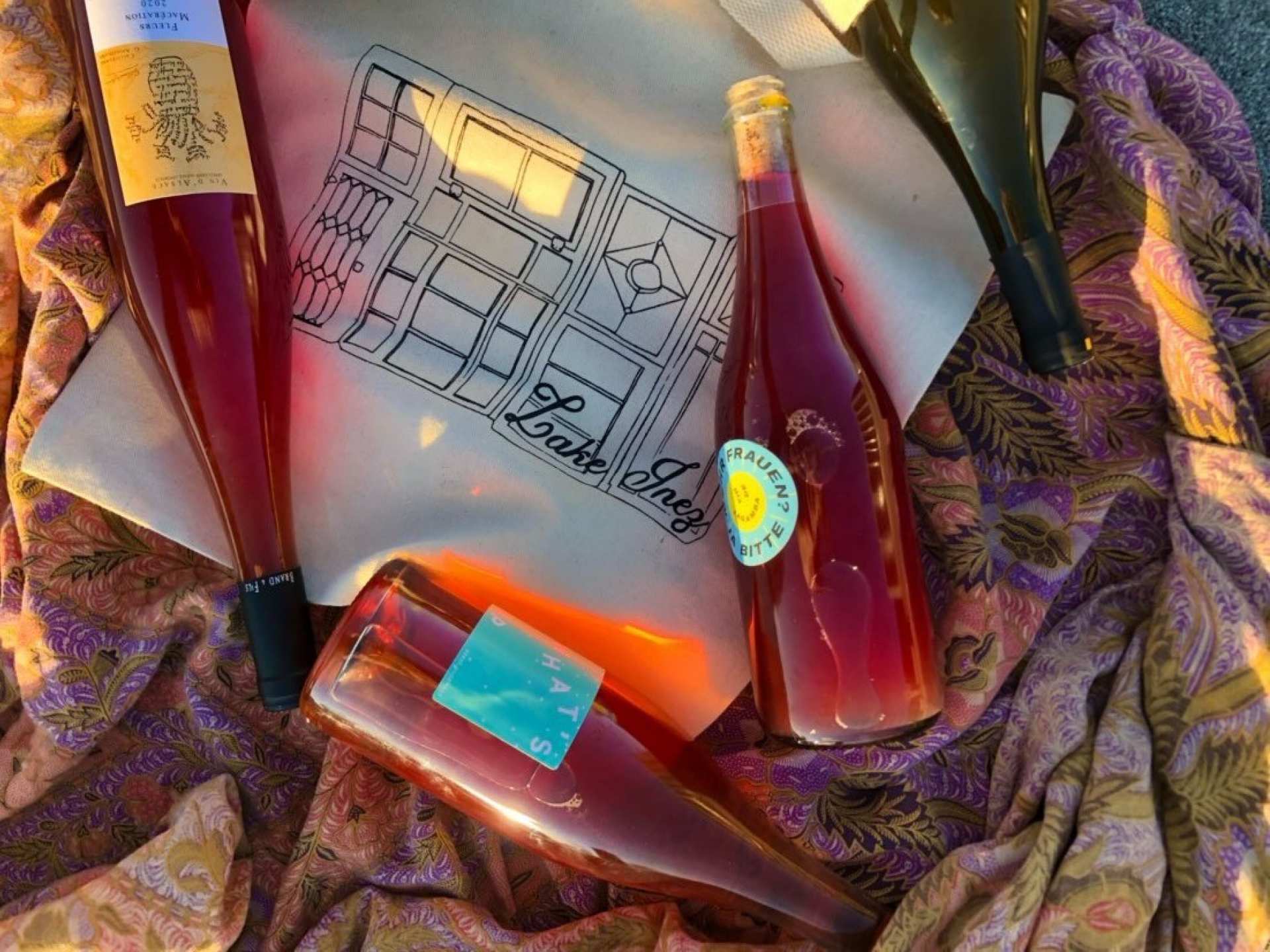 Best wine bars Toronto | Wine bottles from Lake Inez