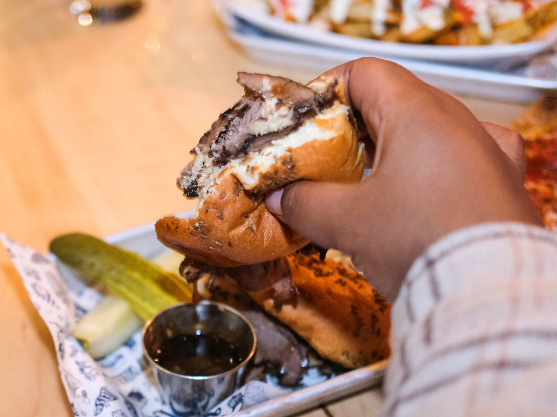 Left Field Brewery, Liberty Village, Toronto | A sandwich at Left Field Brewery Left Field Brewery, Liberty Village, Toronto | A sandwich at Left Field Brewery