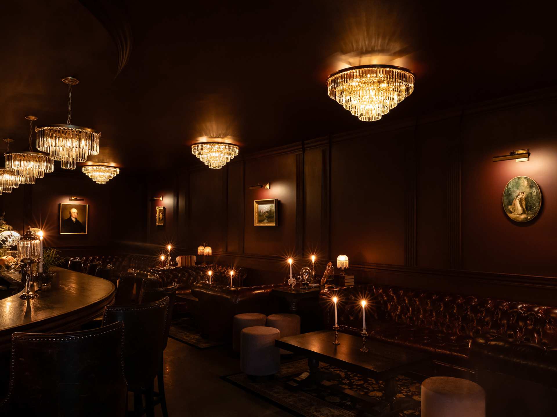 Best new restaurants Toronto | The moody interior at Compton Ave.