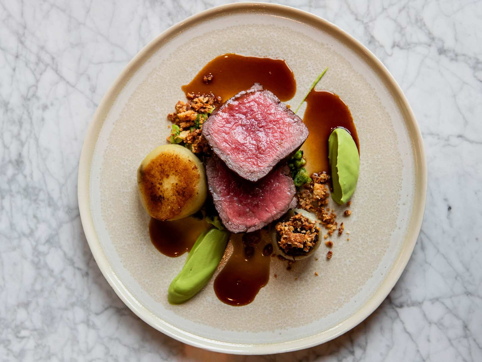 Best new restaurants Toronto | Cuts of meat and asparagus at The Dorset