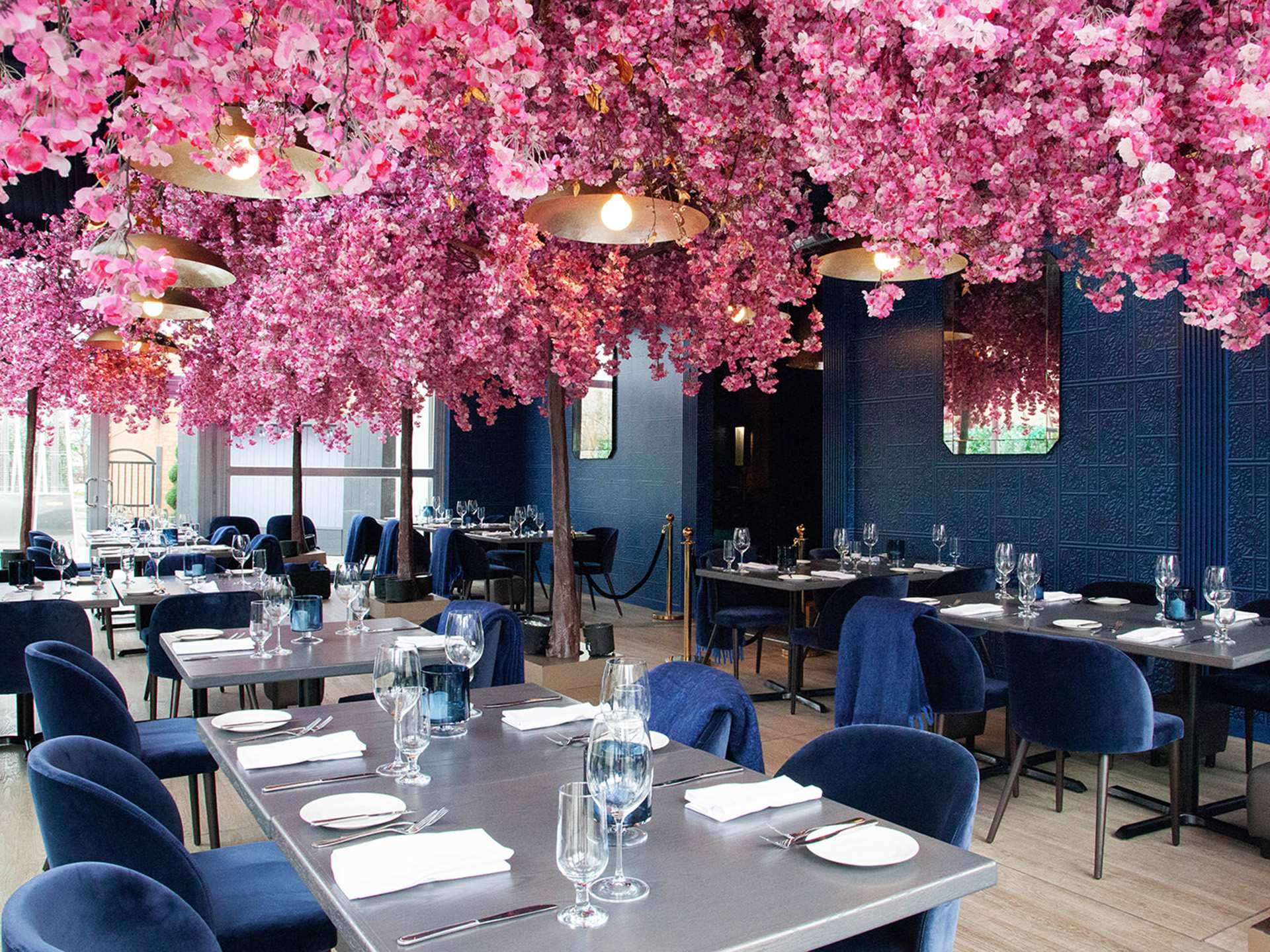 The best patios in Toronto | The flower-draped patio at Via Allegro