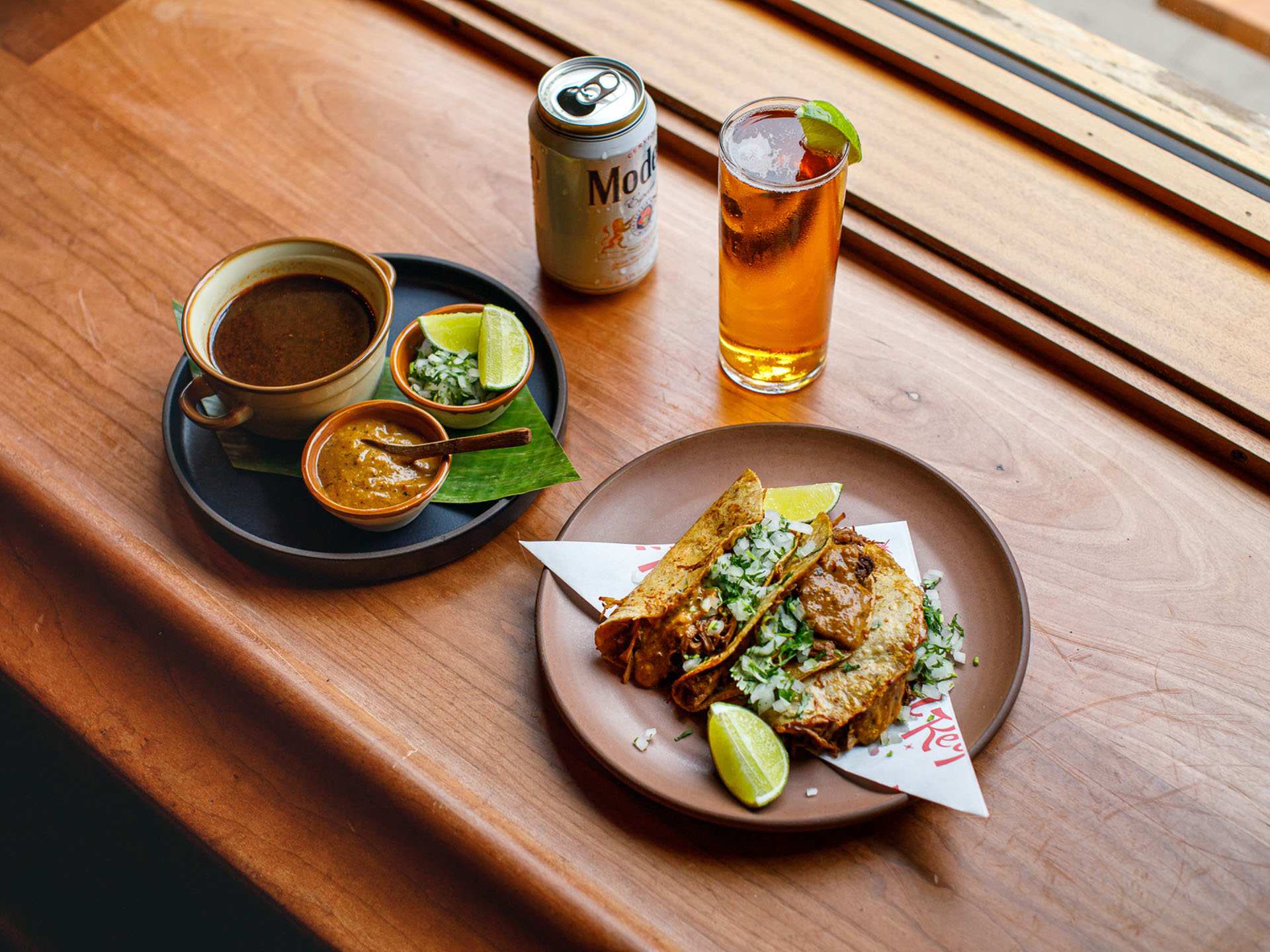 The best patios in Toronto | Birria quesadillas at El Rey in Kensington Market
