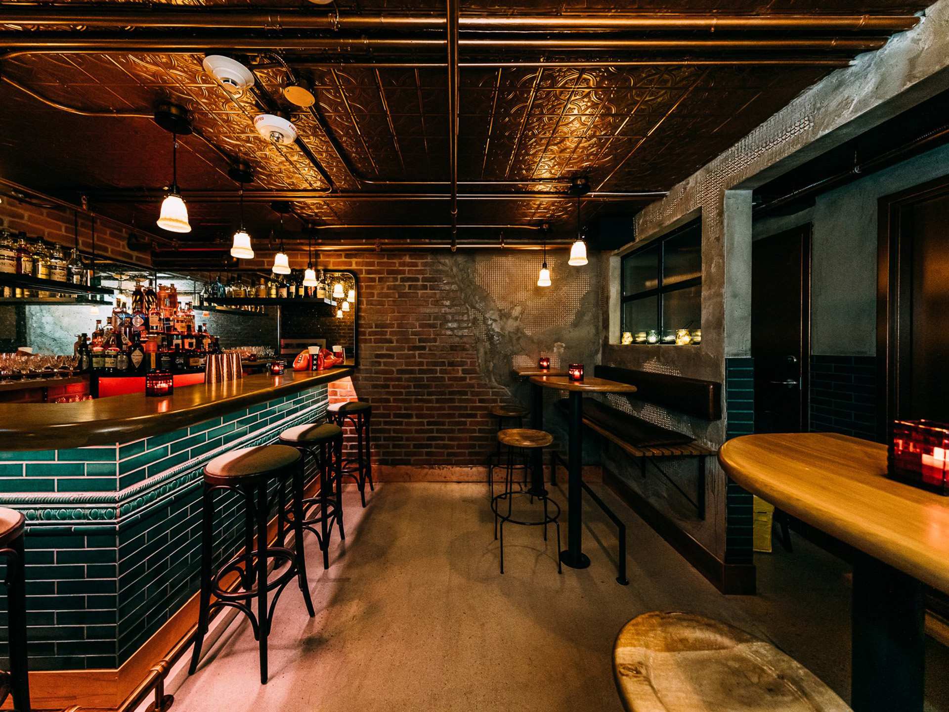 The best downtown Toronto restaurants | The interior of XXX Toronto, the speakeasy below Little Sister