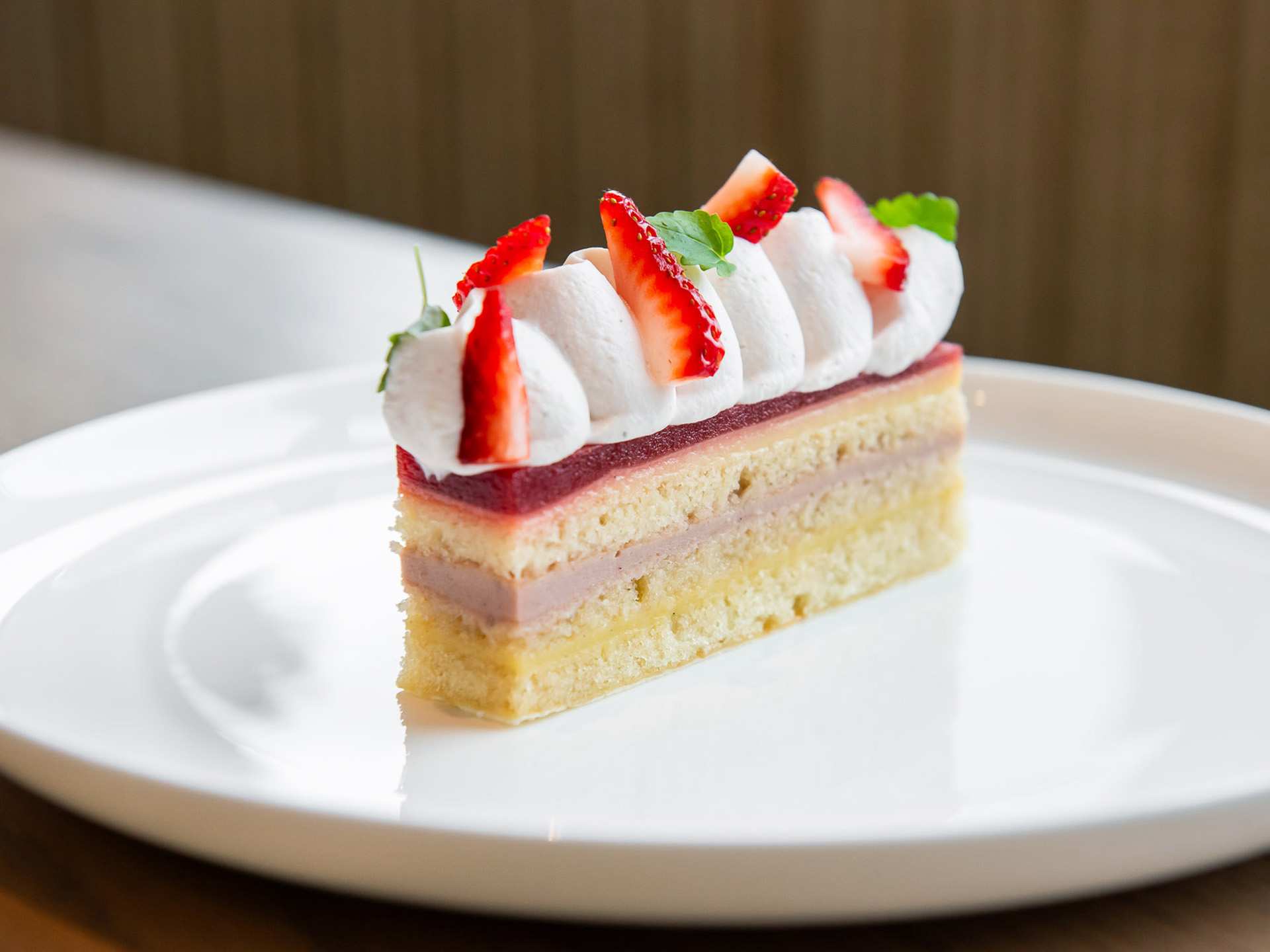 The best downtown Toronto restaurants | A strawberry pastry at The Dorset