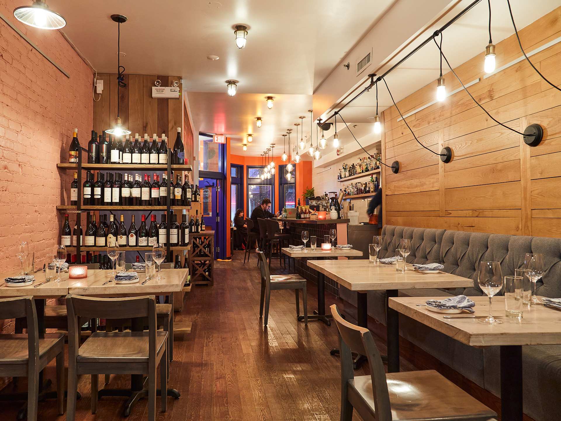 The best downtown Toronto restaurants | Wine bottles inside Sommelier Wine Factory