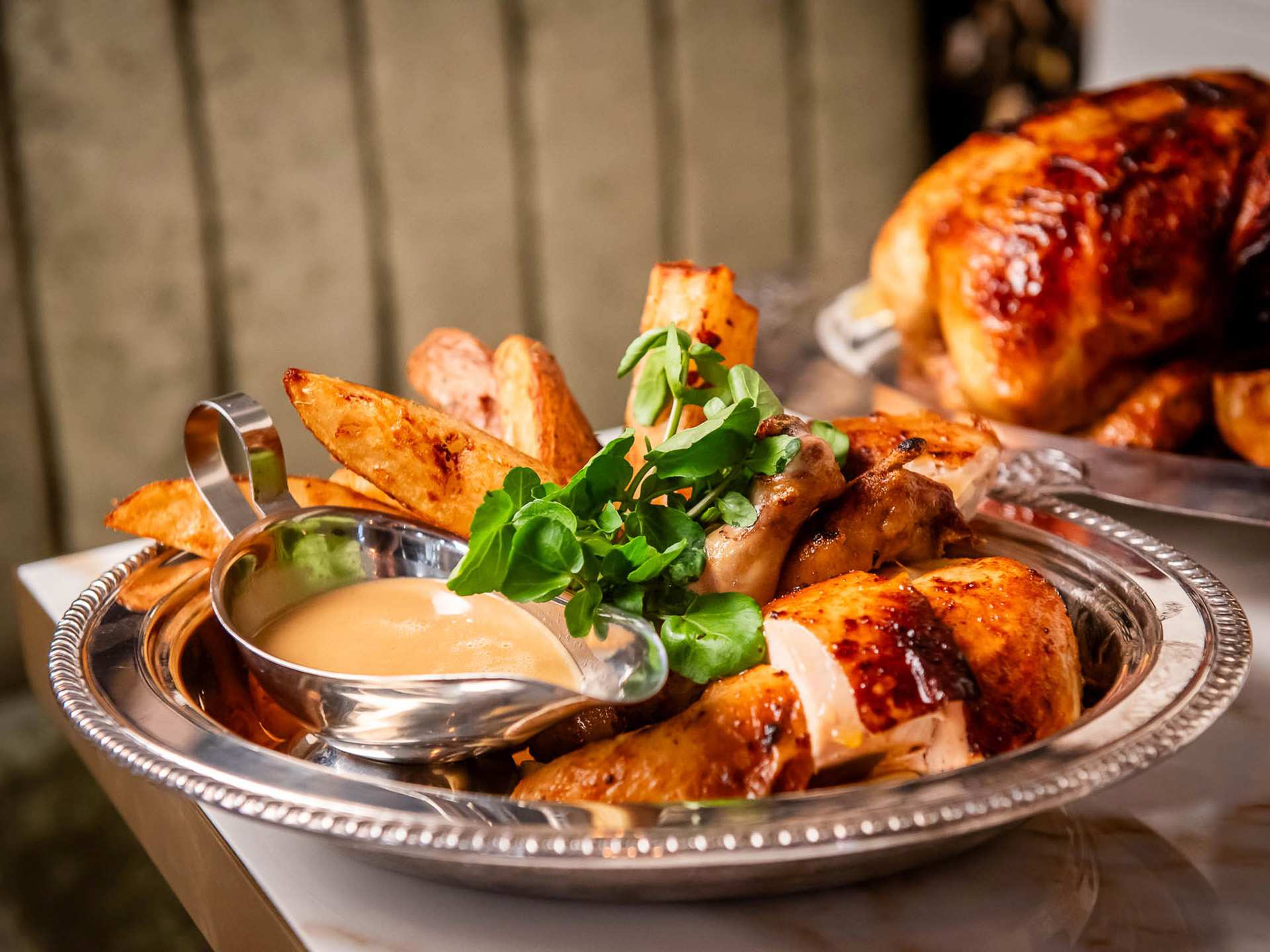 The best downtown Toronto restaurants | Rotisserie chicken and jus at La Plume