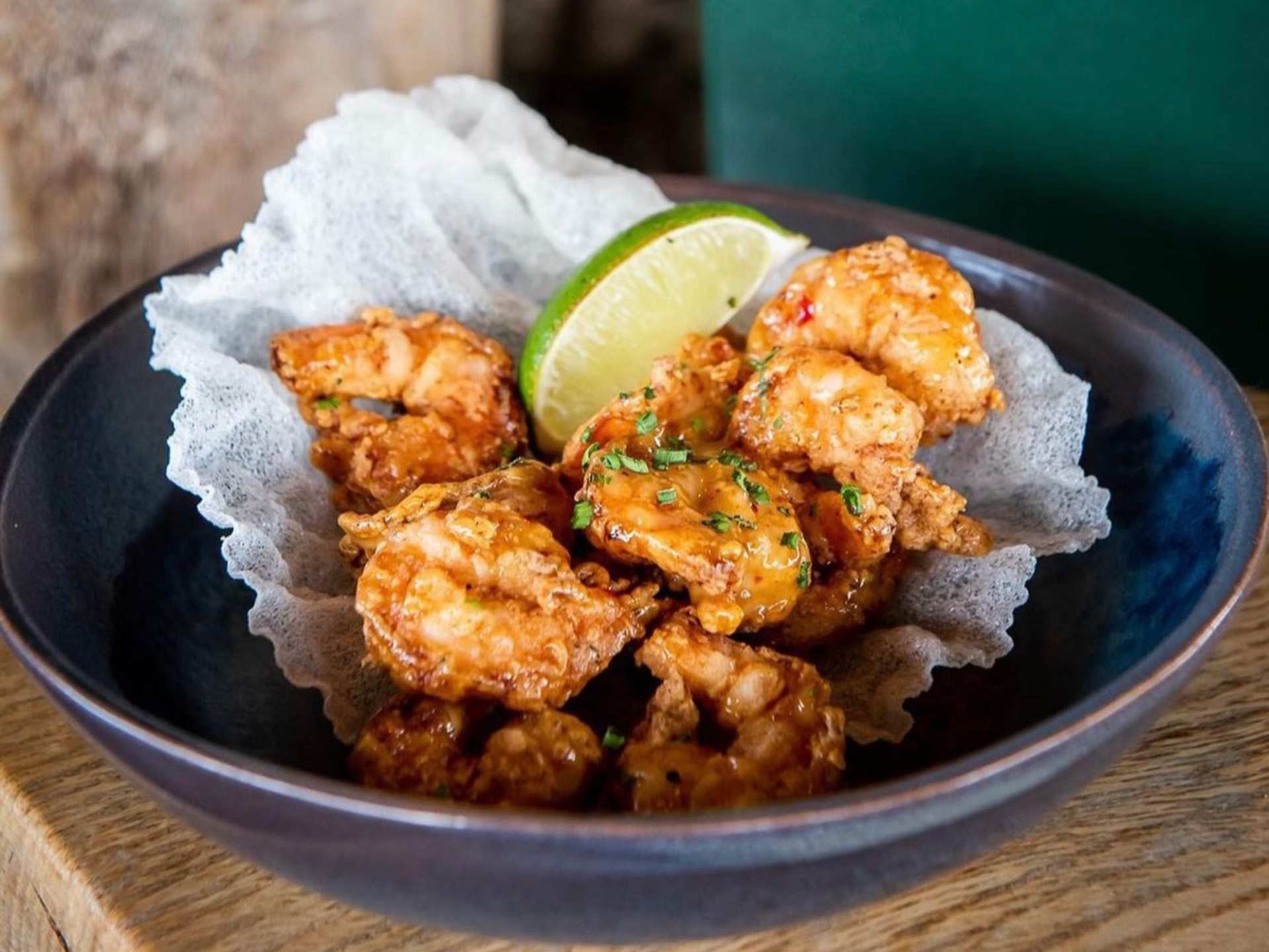 The best downtown Toronto restaurants | Shrimp tempura at Harriet's Rooftop